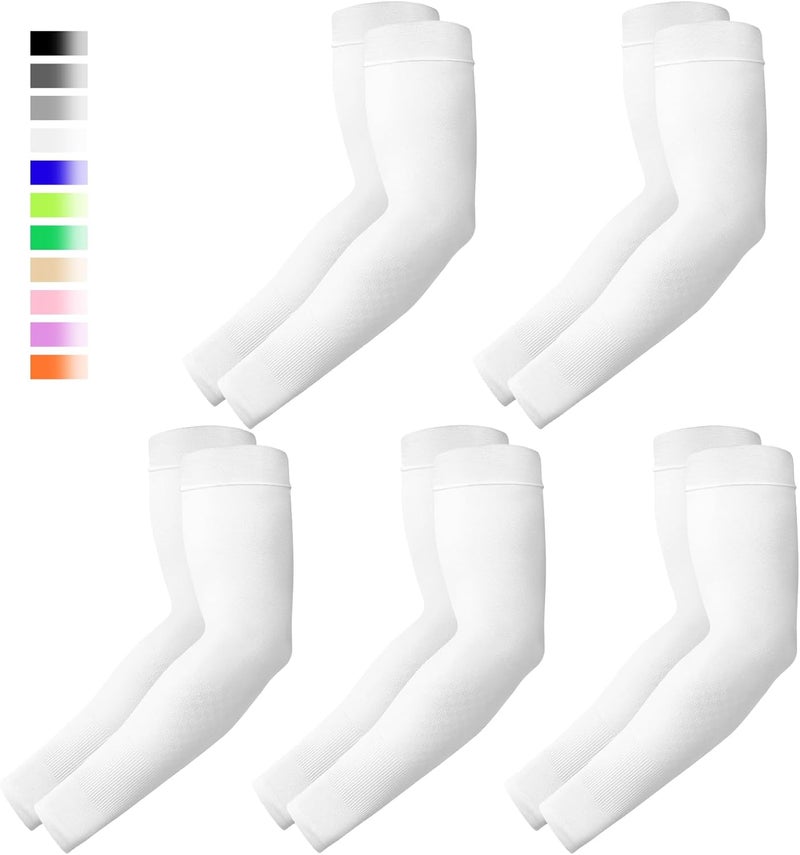 Outivity Arm Sleeves for Men Women Upf 50 Compression Arm Sleeve for UV Blocking Protection - Image 1